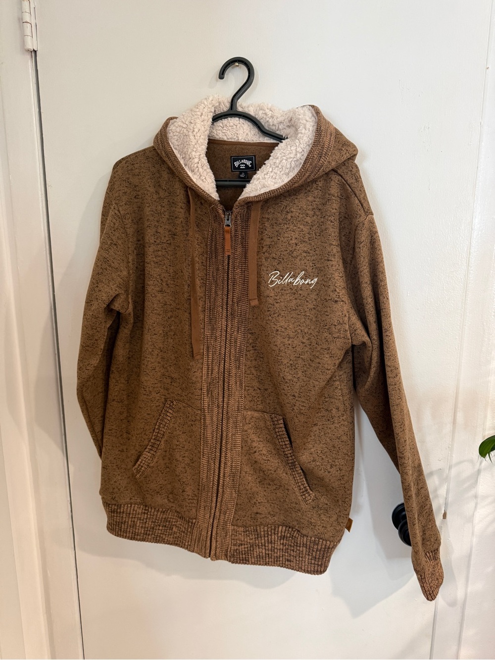 Billabong Brown Full-Zip Hoodie